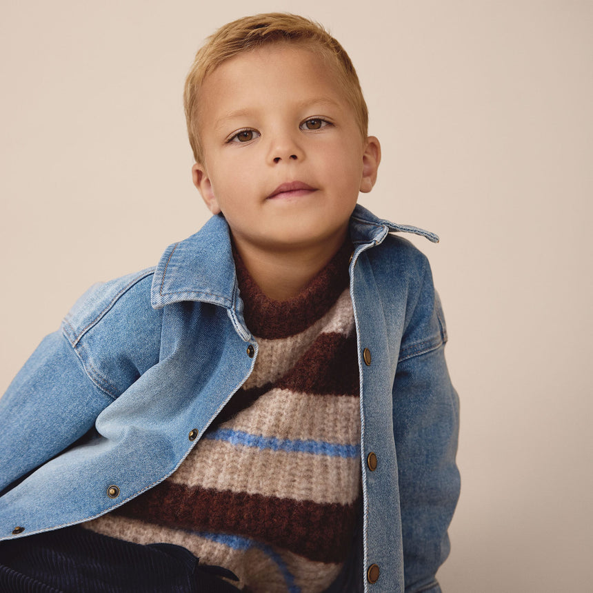 Pantalon Velour Côtelé 3-10ans-En Fant-ENF-230671-7021-CLÉMENT