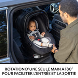 Siège d'auto Revolve180 LM NXT avec SensorSafe® - Cinder Gray-Evenflo-EVO-CS160412519C-CLÉMENT