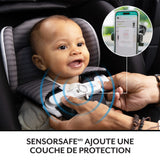 Siège d'auto Revolve180 LM NXT avec SensorSafe® - Cinder Gray-Evenflo-EVO-CS160412519C-CLÉMENT
