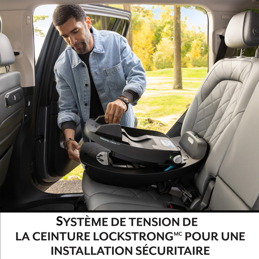 Siège d'auto Revolve180 LM NXT avec SensorSafe® - Cinder Gray-Evenflo-EVO-CS160412519C-CLÉMENT