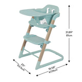 Chaise Haute 3-en-1 RightSeat - Sauge-Evenflo-EVO-HC100122529-CLÉMENT