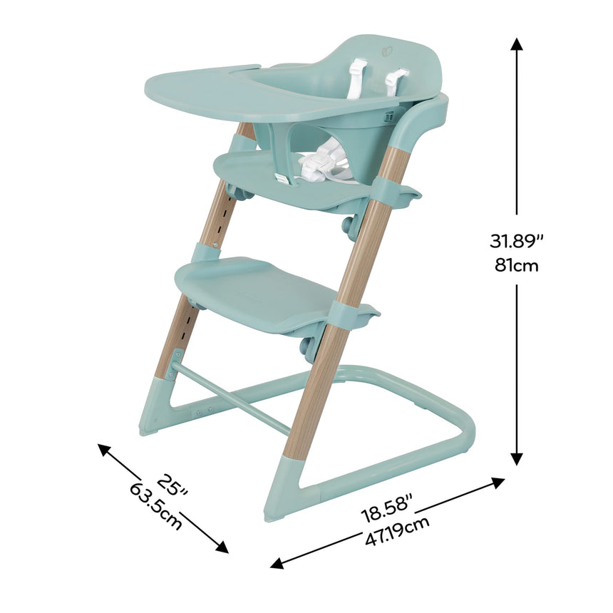Chaise Haute 3-en-1 RightSeat - Sauge-Evenflo-EVO-HC100122529-CLÉMENT
