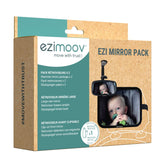 Surveillance Pack - Rétroviseur + Miroir siège auto-Ezimoov-EZI-EZ-1102-CLÉMENT