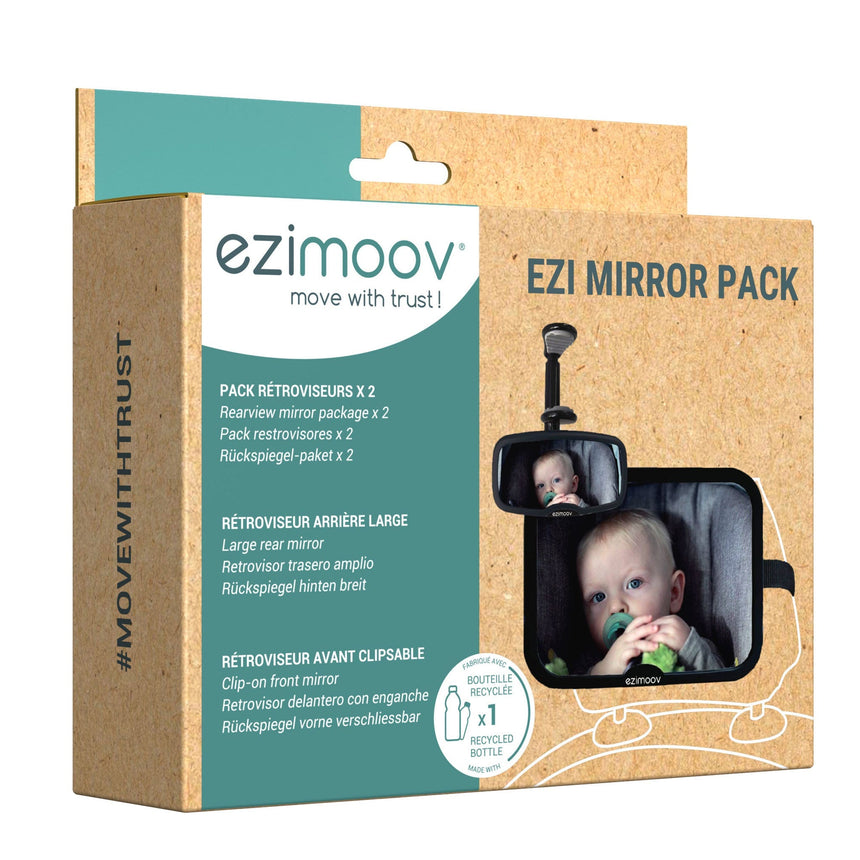 Surveillance Pack - Rétroviseur + Miroir siège auto-Ezimoov-EZI-EZ-1102-CLÉMENT