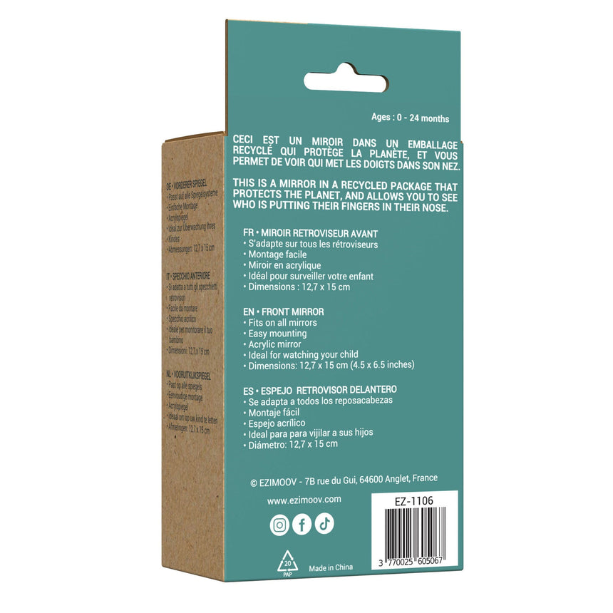 Rétroviseur de Surveillance Bébé Clipsable-Ezimoov-EZI-EZ-1106-CLÉMENT