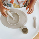 Verre d'Apprentissage en Silicone Tiny Cup - Avoine-EZ PZ Fun-EZP-PCTSO002-CLÉMENT