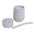 Gobelet Mini Cup et Paille - Gris-EZ PZ Fun-EZP-PKSTP003-CLÉMENT