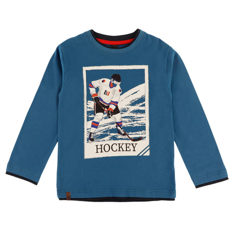 T-shirt Hockey Sportif 2-12ans-Nano-Bleu-2-BOS-F2603-02-CLÉMENT