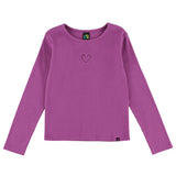 T-shirt Mauve Journée 2-12ans-Nano-Mauve-2-BOS-F2604-08-CLÉMENT