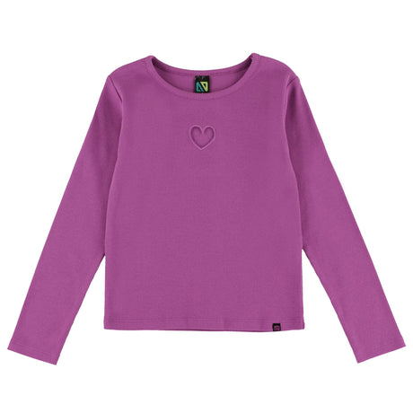 T-shirt Mauve Journée 2-12ans-Nano-Mauve-2-BOS-F2604-08-CLÉMENT