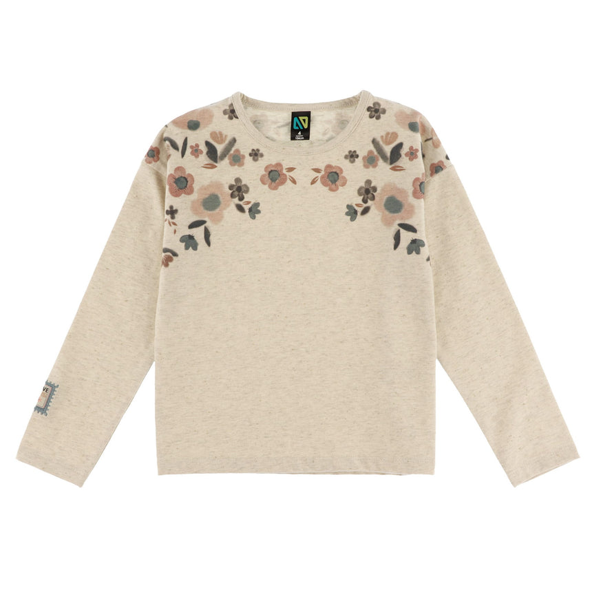 T-shirt Imprimé Fleurs 2-12ans-Nano-BOS-F2606-09-CLÉMENT