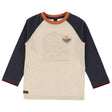 T-shirt Raglan Aventure 2-12ans-Nano-Beige-2-BOS-F2607-11-CLÉMENT