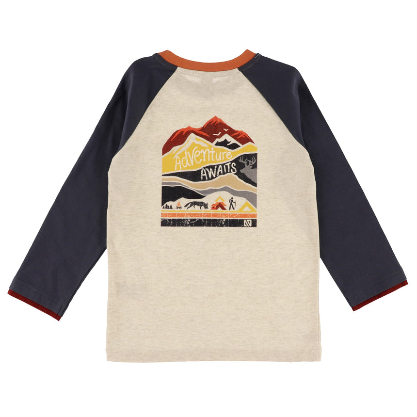 T-shirt Raglan Aventure 2-12ans-Nano-BOS-F2607-11-CLÉMENT