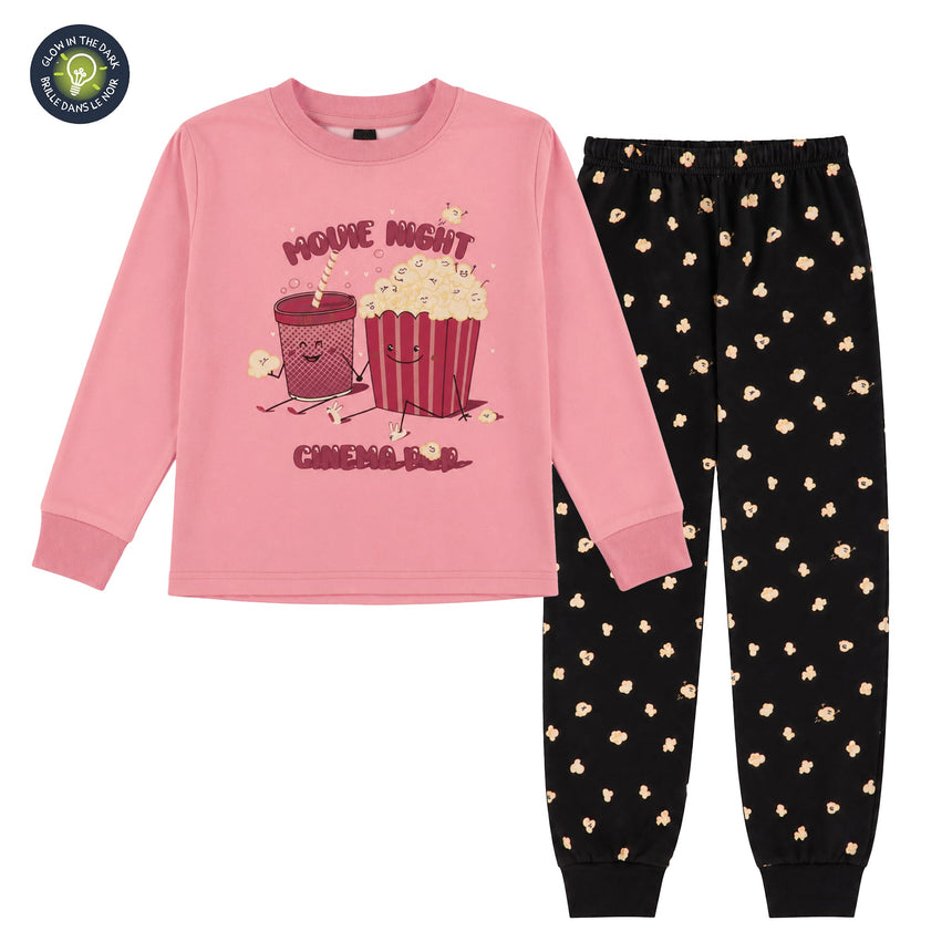 Pyjama Maïs Soufflé 2-12ans-Pyjama 2-6x (27B)-Nano-Rose-2-CLÉMENT