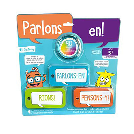 Parlons-en! Cartes de Conversation Format de Poche-FDMT-FDM-4286000-CLÉMENT
