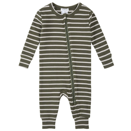 Pyjama Rayé Bleuets 0-12mois-Firsts par Petit Lem-Olive-0 m-FIT-26FGL30Q01-CLÉMENT