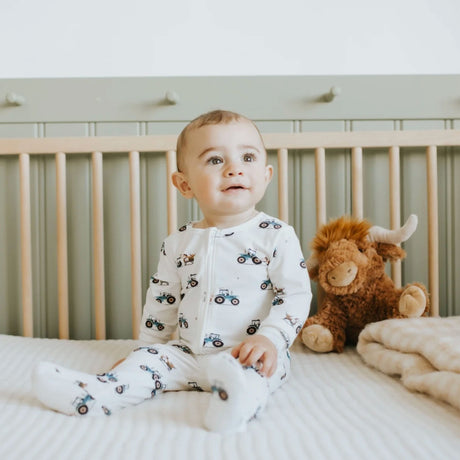 Pyjama Tracteurs Vaches 0-12mois-Firsts par Petit Lem-FIT-26FGL32P06-CLÉMENT
