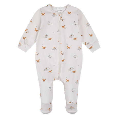 Pyjama Renard Citrouilles 0-12mois-Firsts par Petit Lem-Beige-0 m-FIT-26FGL34P09-CLÉMENT
