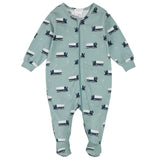 Pyjama Surfaceuse Hockey 0-12mois-Firsts par Petit Lem-Turquoise-0 m-FIT-26FGL36P14-CLÉMENT