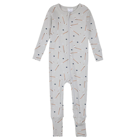 Pyjama Hockey 12-24mois-Firsts par Petit Lem-Gris-12 m-FIT-26FGL36Q19-CLÉMENT