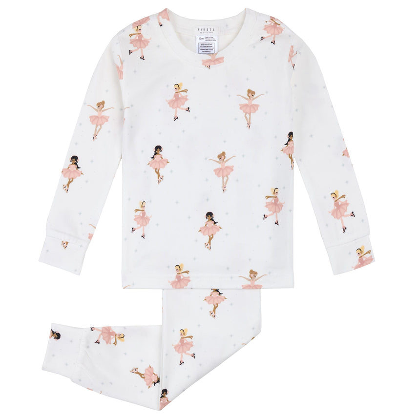 Pyjama Deux Pièces Imprimé Patins 12-24mois-Firsts par Petit Lem-Ivoire-12 m-FIT-26FGL37Q26-CLÉMENT