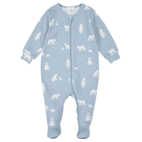 Pyjama Ours Polaire 0-12mois-Firsts par Petit Lem-Bleu-0 m-FIT-26FGL38P17-CLÉMENT