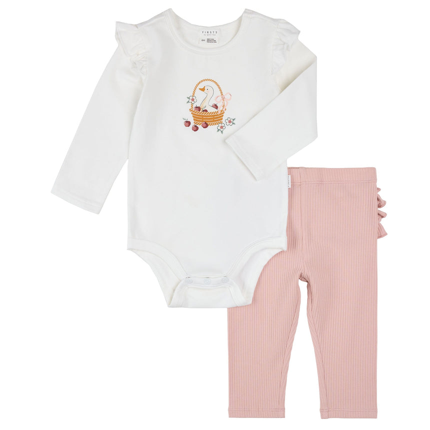 Ensemble Legging Pommes 3-24mois-Firsts par Petit Lem-Ivoire-3 m-FIT-26FGW33E13-CLÉMENT