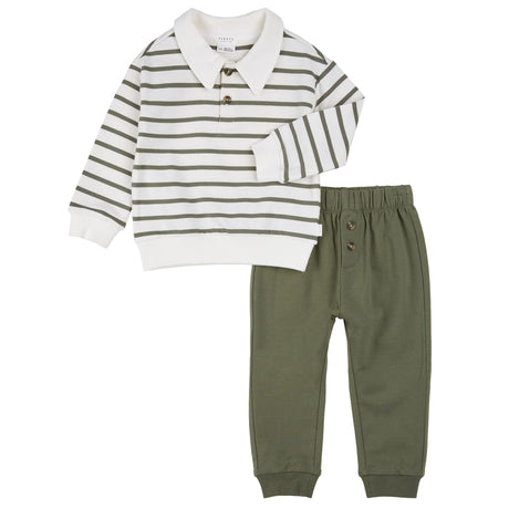 Ensemble Polo Citrouilles 3-24mois-Firsts par Petit Lem-Ivoire-3 m-FIT-26FGW34E17-CLÉMENT