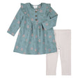 Robe Fleurs Mûres 3-24mois-Firsts par Petit Lem-Turquoise-3 m-FIT-26FGW35E21-CLÉMENT