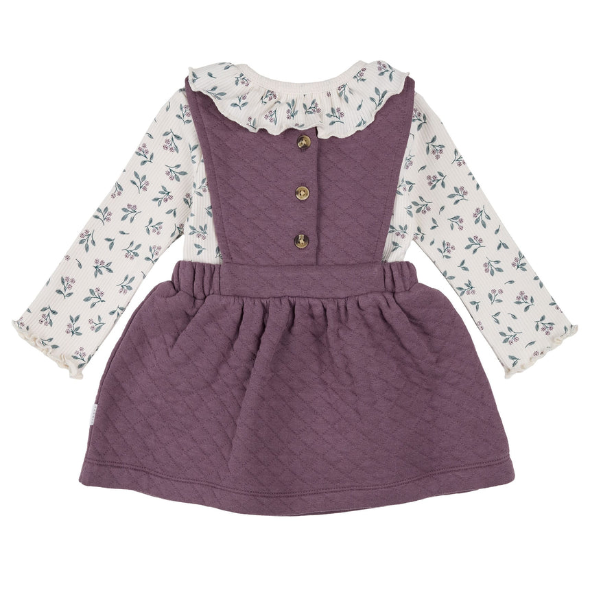 Ensemble Chasuble Mûres 3-24mois-Firsts par Petit Lem-FIT-26FGW35E22-CLÉMENT