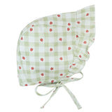Chapeau Fraises 0-24mois-Firsts par Petit Lem-Sauge-0-6 m-FIT-26SGW30A01-CLÉMENT