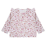 T-shirt Imprimé Fleurs 6-24mois-Fixoni-Blanc-6 m-FIX-423301-6180-CLÉMENT