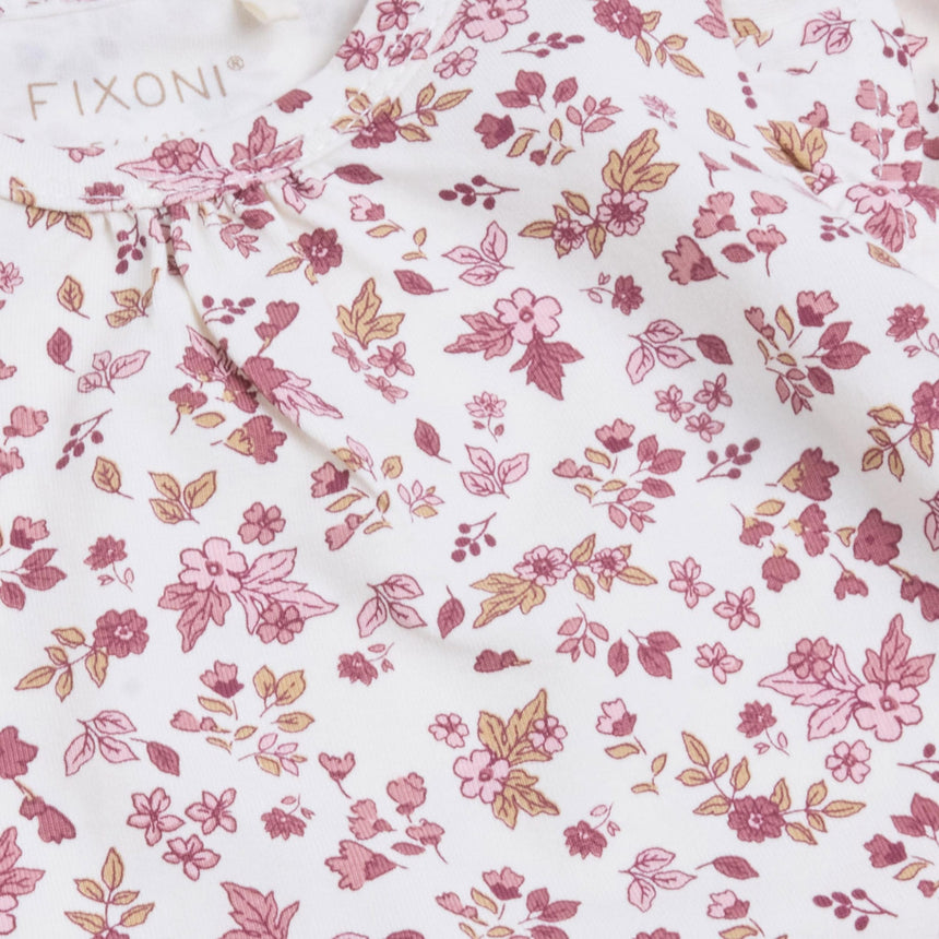 T-shirt Imprimé Fleurs 6-24mois-Fixoni-FIX-423301-6180-CLÉMENT