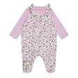Ensemble Combi Imprimé Fleurs 6-24mois-Fixoni-Blanc-Nouveau-né-FIX-423303-6180-CLÉMENT