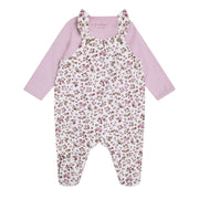Ensemble Combi Imprimé Fleurs 6-24mois-Fixoni-Blanc-Nouveau-né-FIX-423303-6180-CLÉMENT