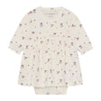 Robe Imprimé Boucles 6-24mois-Fixoni-Ivoire-6 m-FIX-423333-6180-CLÉMENT