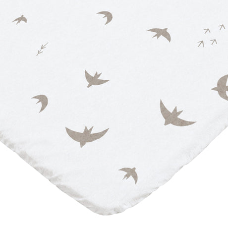 Drap Contour pour Parc - Oiseaux-Perlimpinpin-PER-FL09A-OI-CLÉMENT