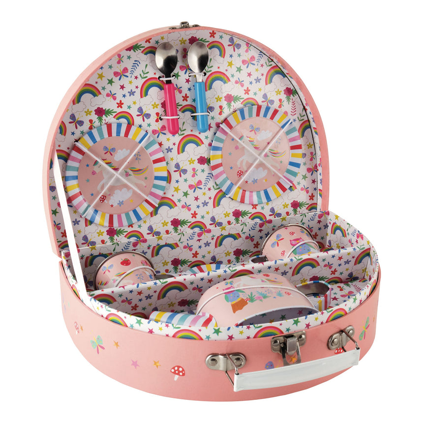 Ensemble Service à Thé en Métal - Fairy-Floss & Rock-FLR-40P3571-CLÉMENT