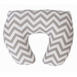 Housse Coussin d'Allaitement Baby Sitter - Chevron Gris-Jolly Jumper-FOR-243-14-CLÉMENT