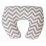 Housse Coussin d'Allaitement Baby Sitter - Chevron Gris-Jolly Jumper-FOR-243-14-CLÉMENT
