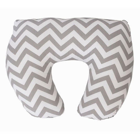 Housse Coussin d'Allaitement Baby Sitter - Chevron Gris-Jolly Jumper-FOR-243-14-CLÉMENT
