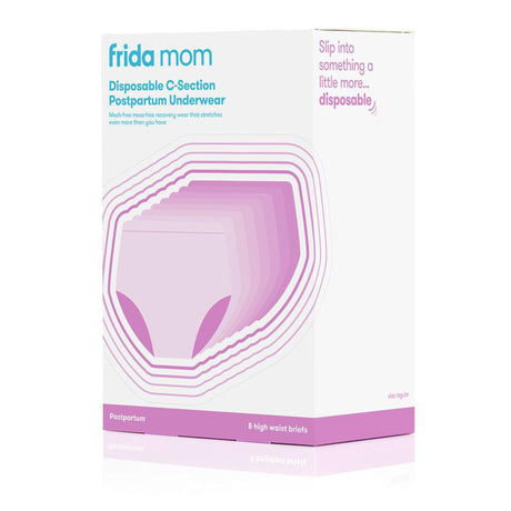 Sous-vêtements Jetables (8) Récupération Postnatal (Césarienne et Accouchement Vaginal-Frida Mom-FR2-NF203-CLÉMENT