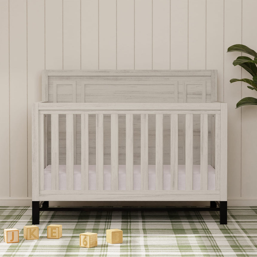 Couchette Convertible 4-en-1 Newbern - Bois Blanc-Franklin et Ben-FRB-B25801WDF-CLÉMENT