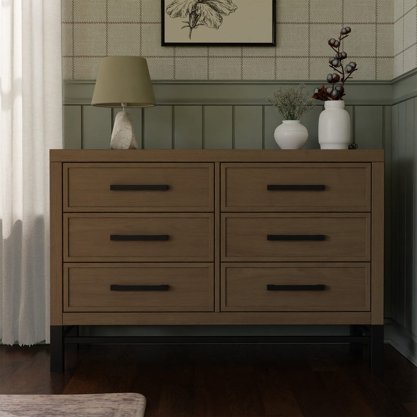 Commode 6 tiroirs Newbern - Bois-Franklin et Ben-FRB-B25816DF-CLÉMENT
