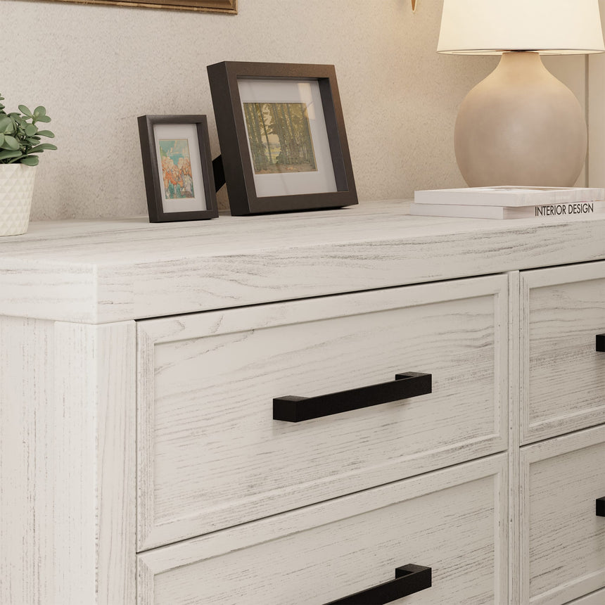 Commode 6 tiroirs Newbern - Bois Blanc-Franklin et Ben-FRB-B25816WDF-CLÉMENT