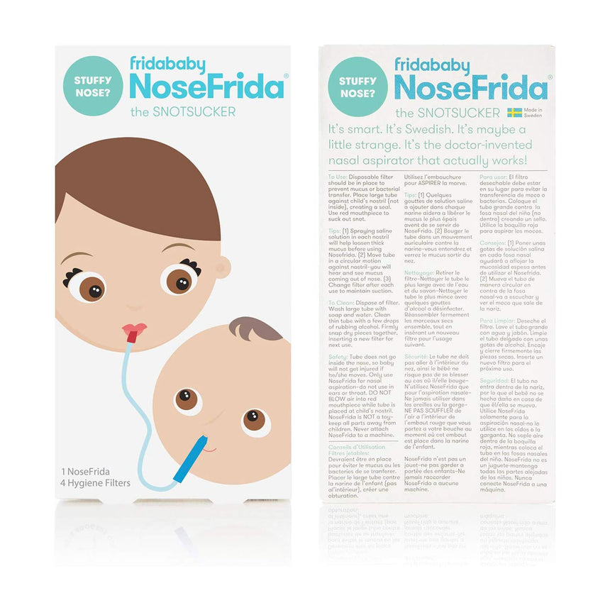 Fridababy Aspirateur Nasal Manuel - Nosefrida le Snotsucker-Fridababy-FRD-NF020-CLÉMENT