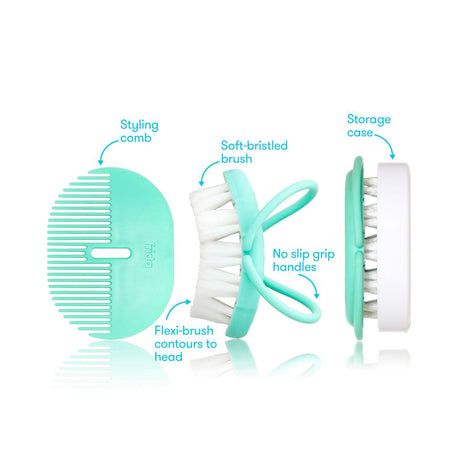 Brosse et Peigne pour Bébé-Fridababy-FRD-NF037-CLÉMENT