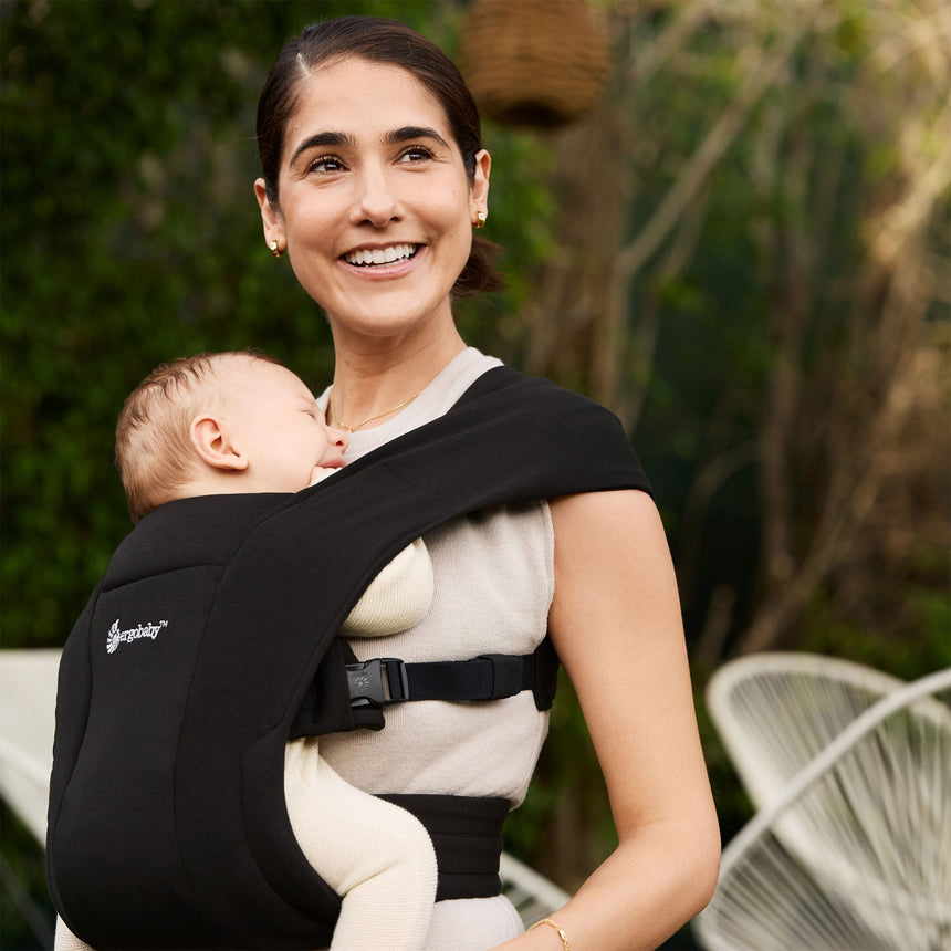 Porte-bébé Nouveau-Né Embrace - Noir Intense-Ergobaby-FUL-BCEMABLK-CLÉMENT