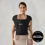 Porte-bébé Nouveau-Né Embrace - Noir Intense-Ergobaby-FUL-BCEMABLK-CLÉMENT