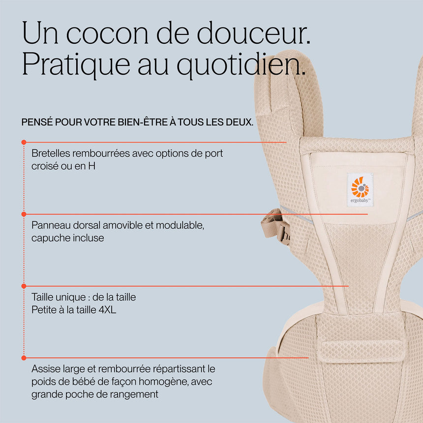Porte-Bébé Alta Hip Seat - Camel-Ergobaby-FUL-BCHIPSFMCMLB-CLÉMENT
